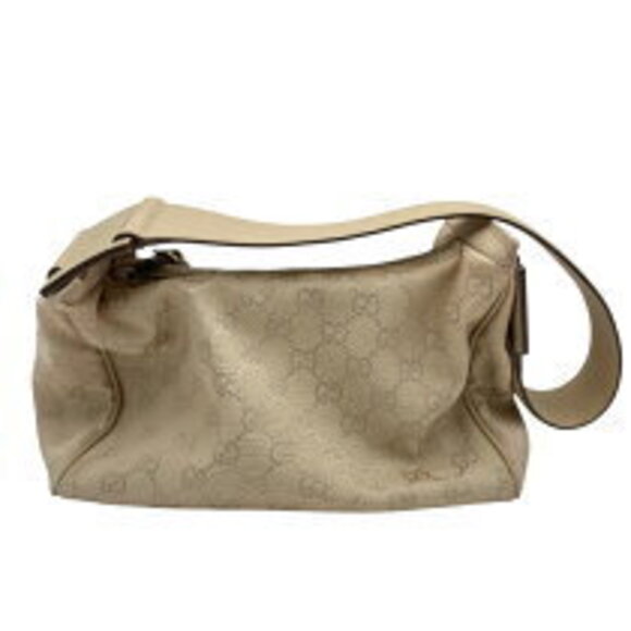 Gucci Handbags - Gucci Beige Tote Tan Canvas Brown GG
